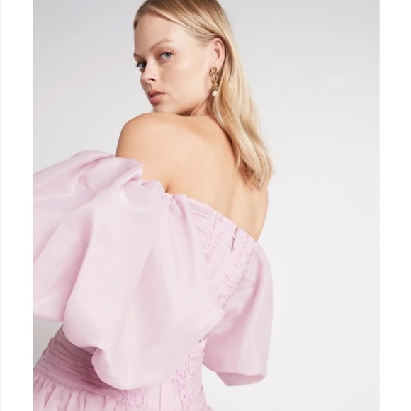 AJE Myriad Cut Out lilac Mini Dress - Picture 6 of 10